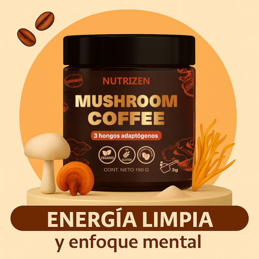 MUSHROOM COFFE - CAFÉ CON HONGOS ADAPTOGENOS